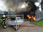 Prio 2 Brandgerucht Beatrixstraat Buitenpost